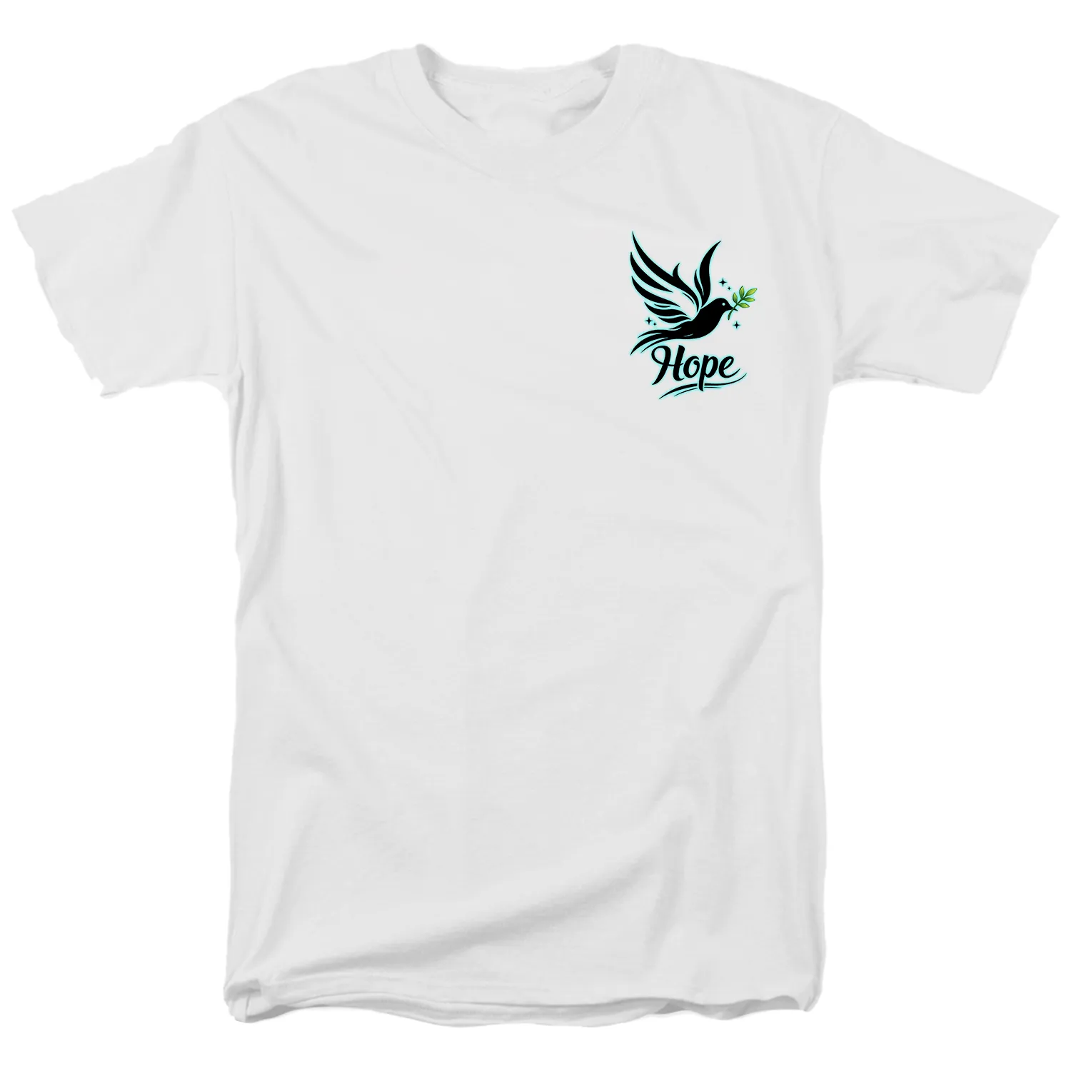 Carried by Hope White Tee
