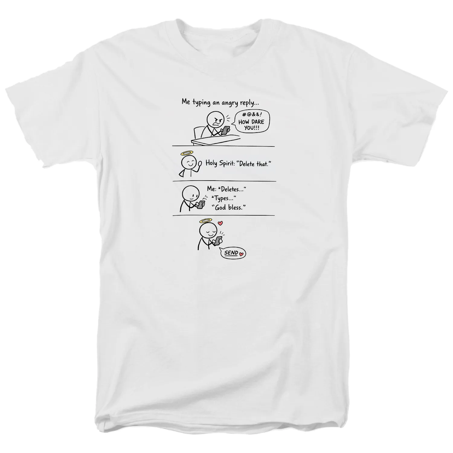 Pray Before Reply Tee