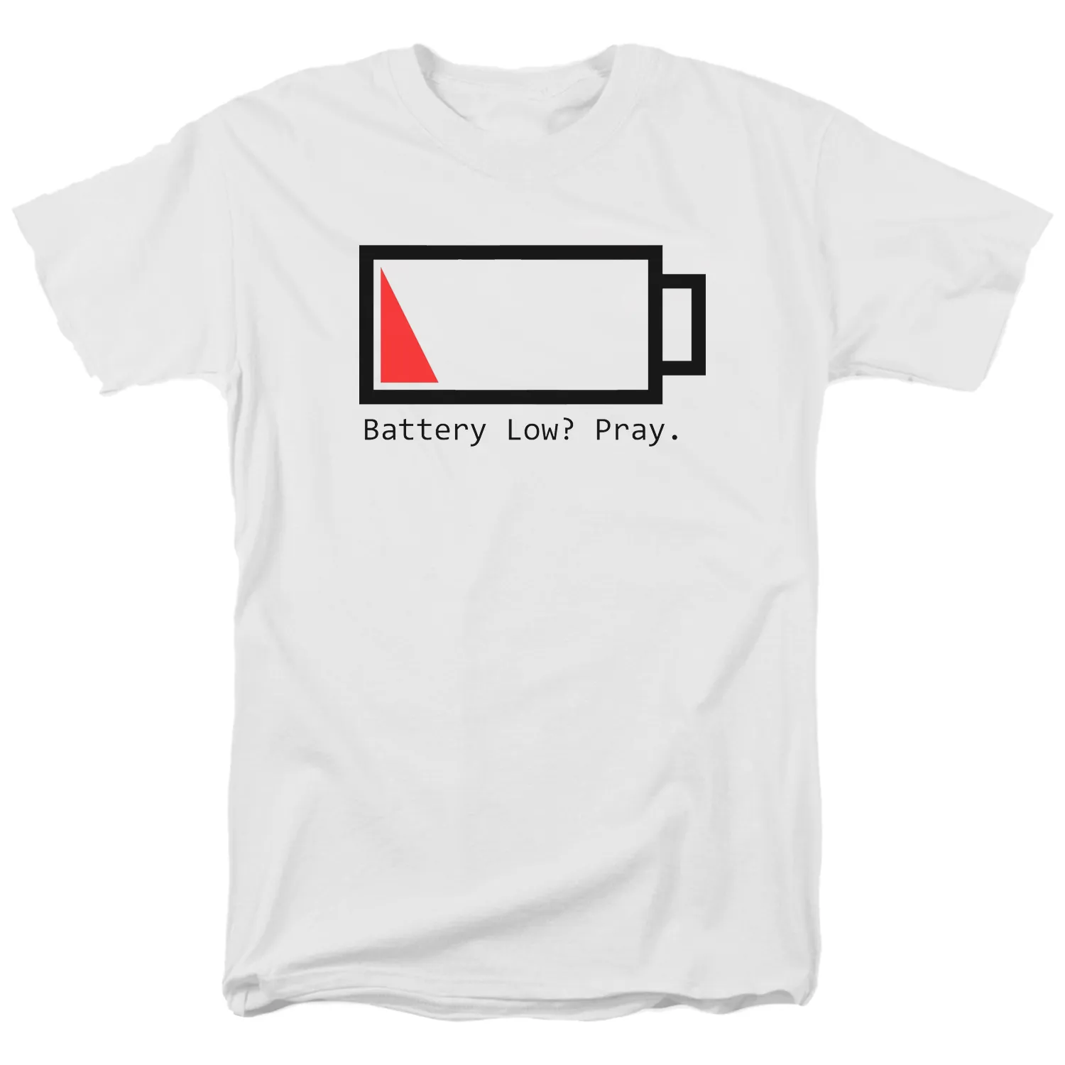 Battery Low Pray Tee