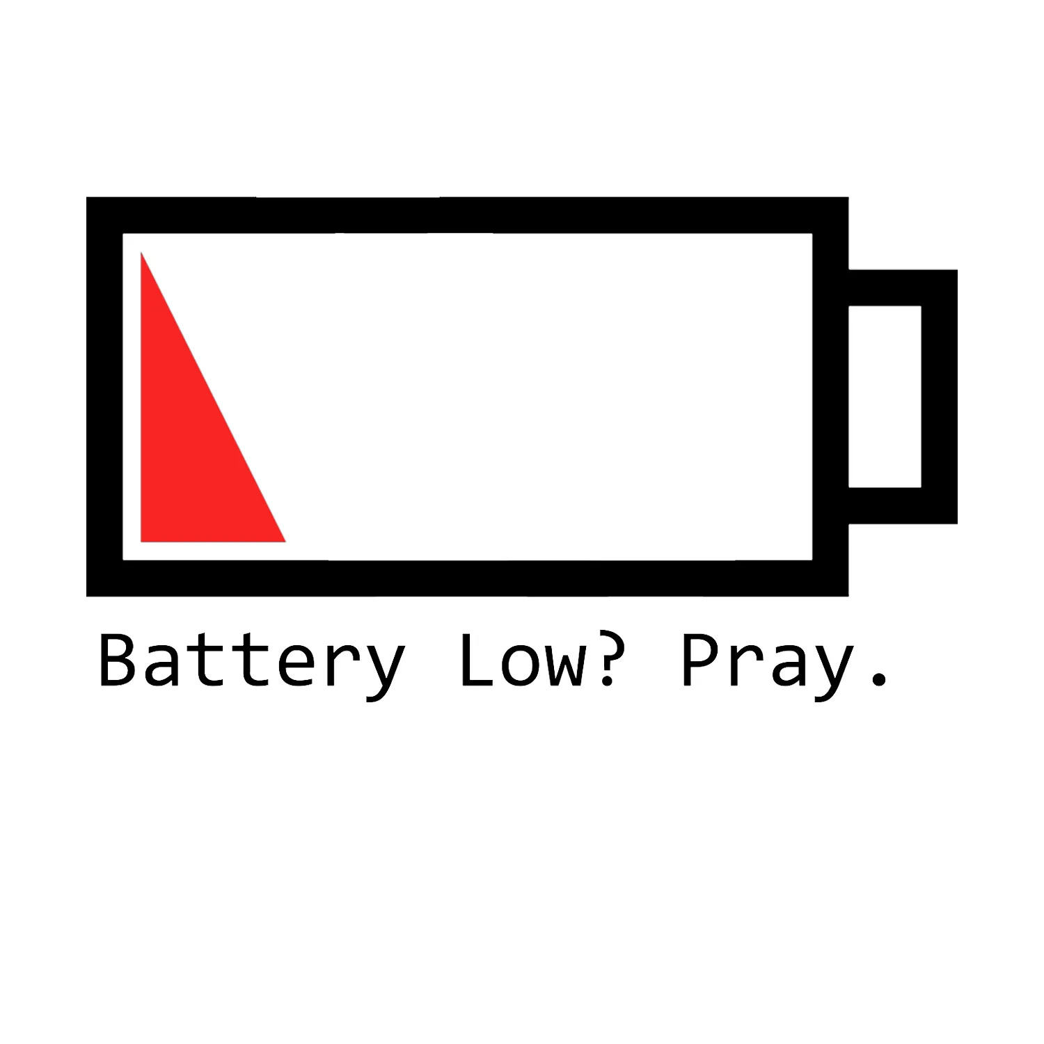 Battery Low Pray Tee – view 2