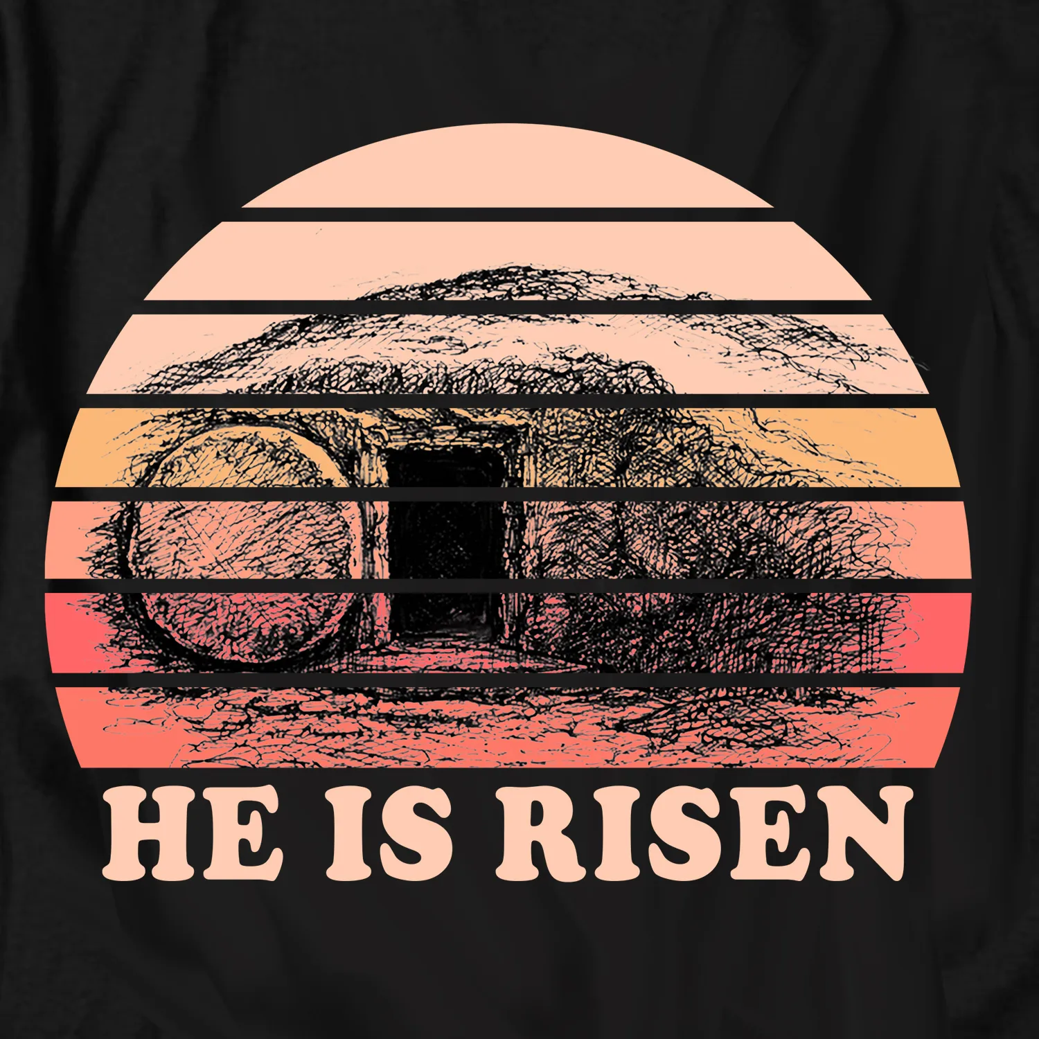 He is Risen Tee – view 2